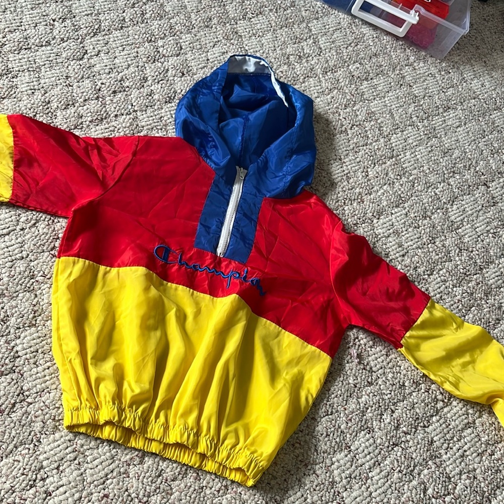 Champion quarter zip wind breaker